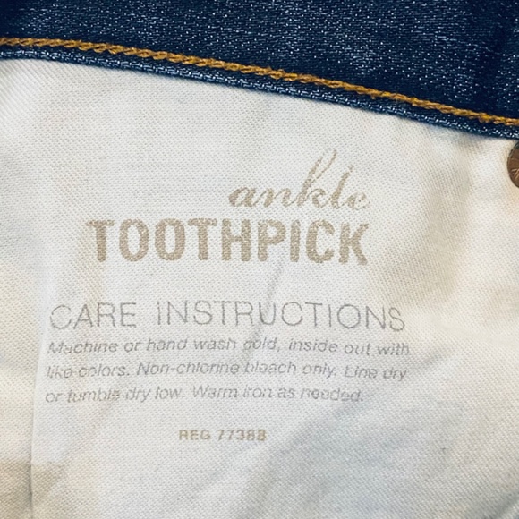 J Crew low waist Toothpick Ankle jeans - Picture 7 of 8